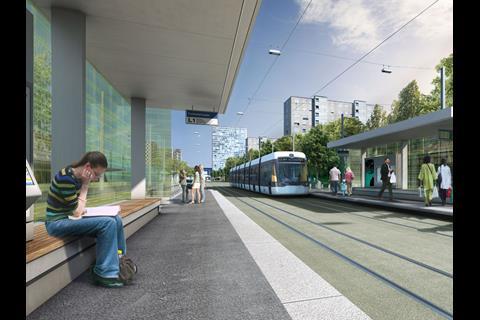 The Limmattalbahn is intended to provide an attractive local public transport option to support residential and commercial development.
